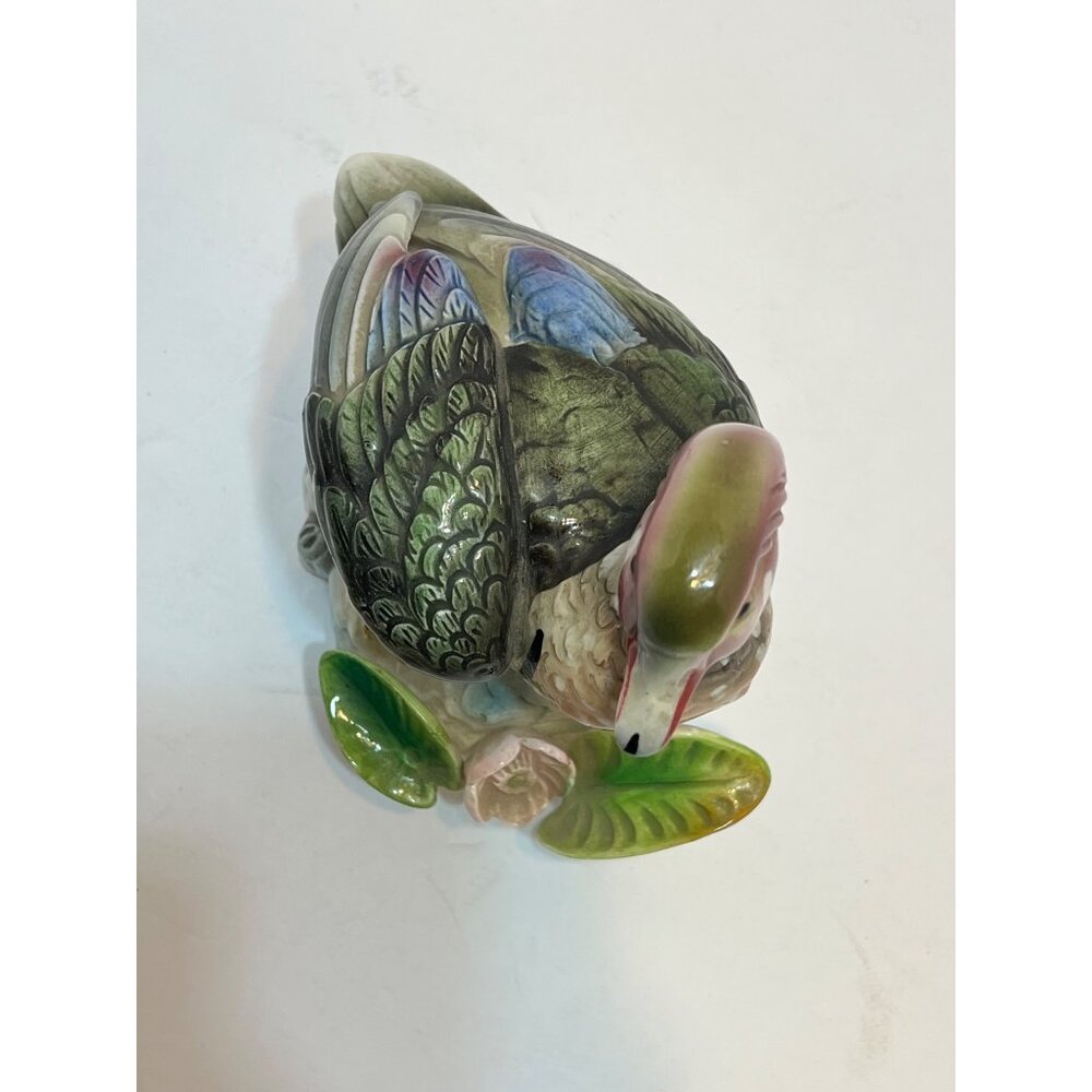 Porcelain Wood Duck Figurine Bird Collection by JSC Model 183 Shafford Japan VTG - Picture 7 of 16